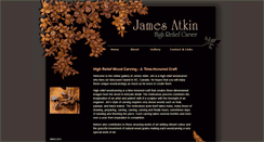 Desktop Screenshot of jamesatkincarving.com